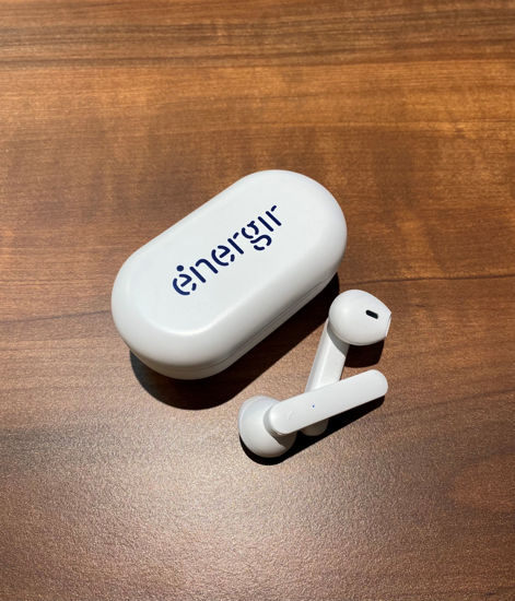 Image de Écouteurs sans fil avec boîtier d'alimentation - Liquidation