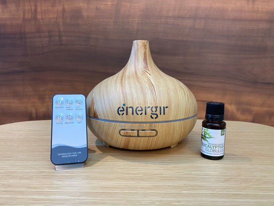 Image de Ensemble diffuseur en bois avec une huile essentielle - Liquidation