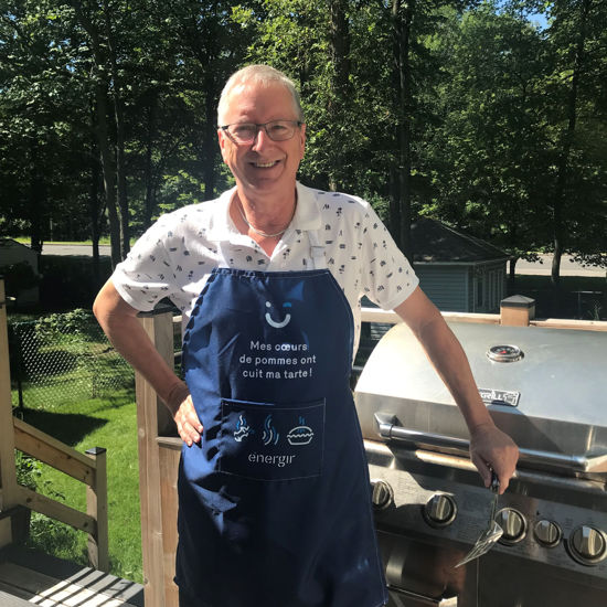 Image de Tablier coeurs de pommes - Liquidation