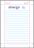 Image de Bloc‑notes – 50 feuilles lignées